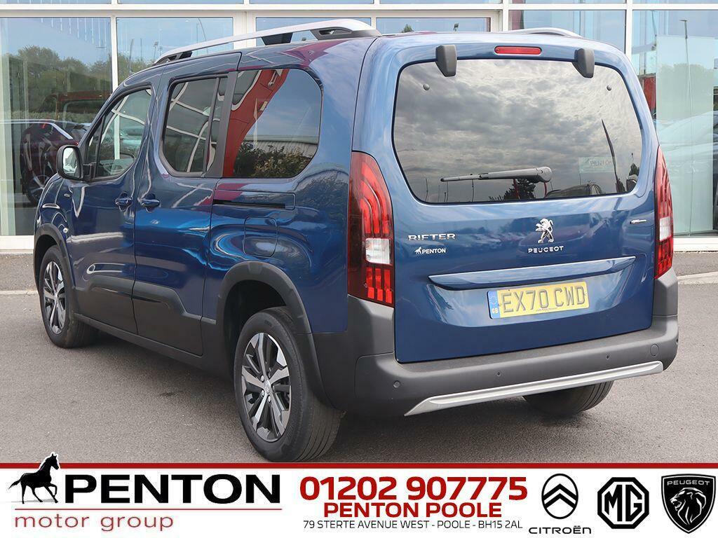 Peugeot Rifter 1.5 Bluehdi Gt Line Long Mpv Eat Euro 6 Ss EX70CWD Blue #5