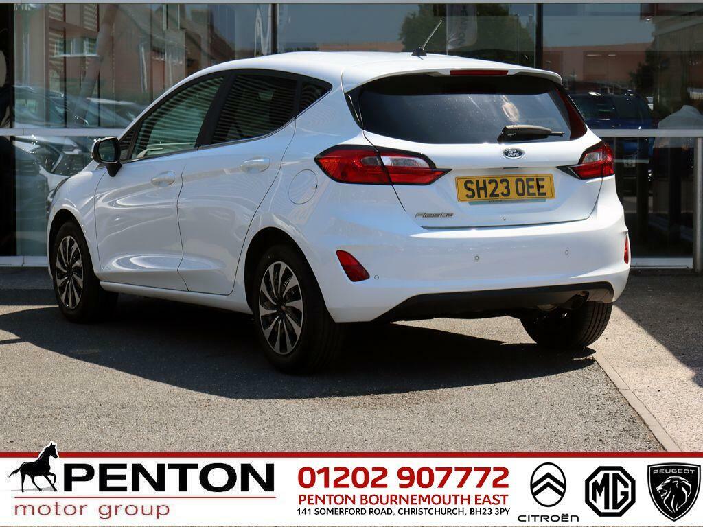 Ford Fiesta 1.0T Ecoboost Titanium Euro 6 Ss SH23OEE White #5