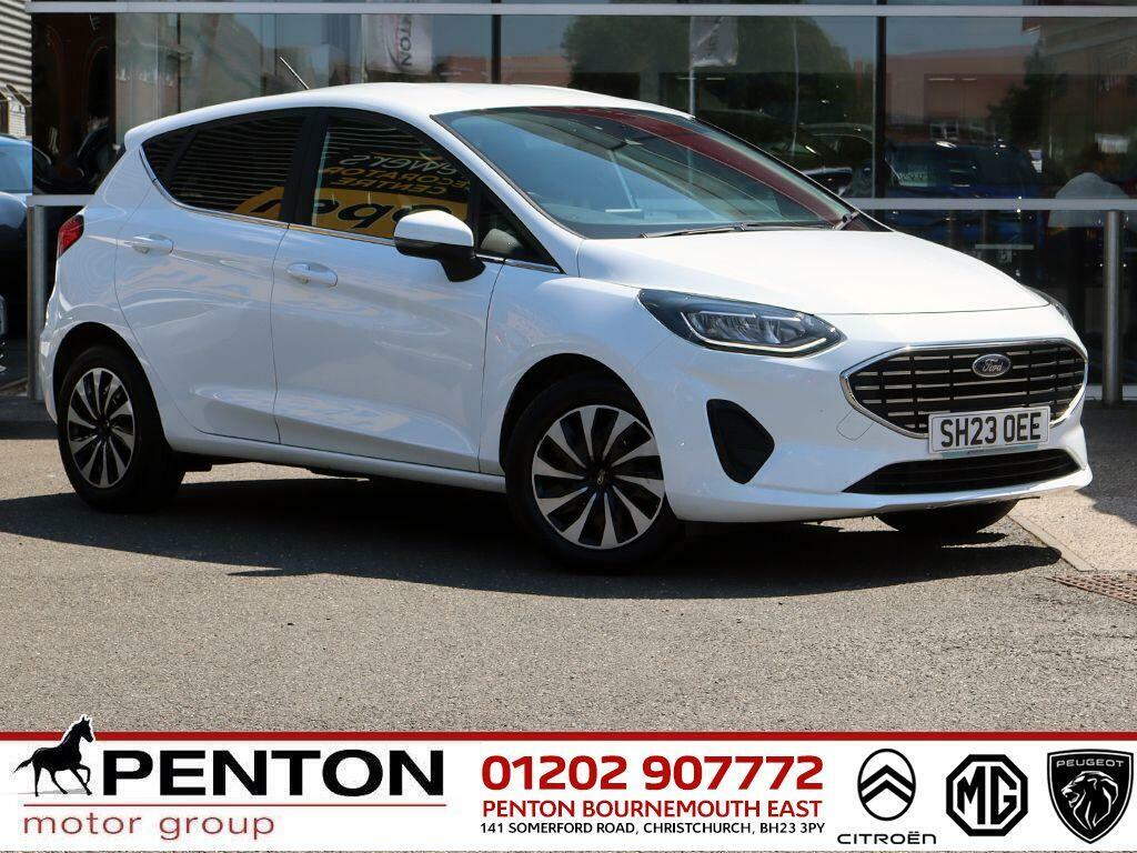 Ford Fiesta 1.0T Ecoboost Titanium Euro 6 Ss White