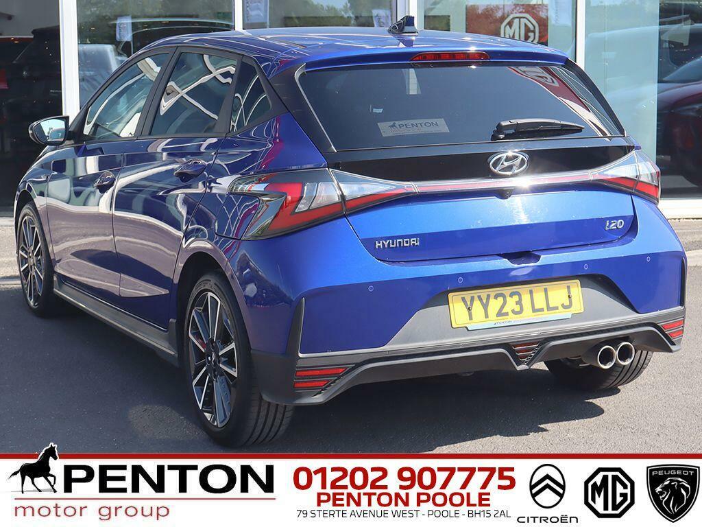 Hyundai I20 1.0 T-gdi Mhev N Line Dct Euro 6 Ss YY23LLJ Blue #5