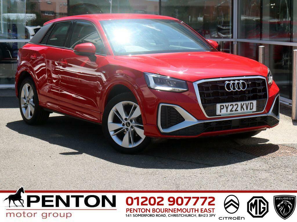 Audi Q2 1.0 Tfsi 30 S Line Euro 6 Ss Red