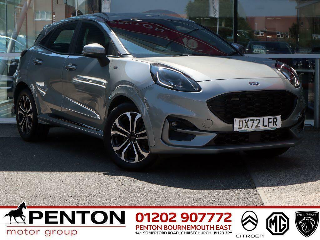 Ford Puma 1.0T Ecoboost Mhev St-line Euro 6 Ss Silver