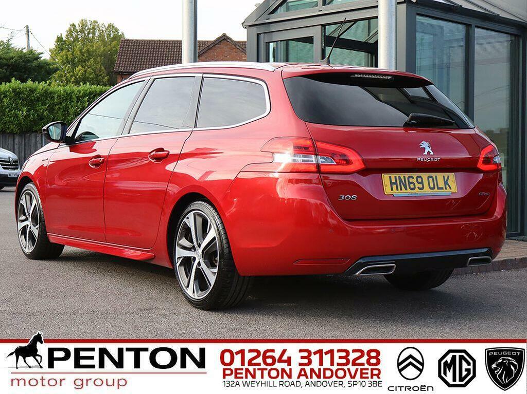 Peugeot 308 1.5 Bluehdi Gt Line Euro 6 Ss Red #4