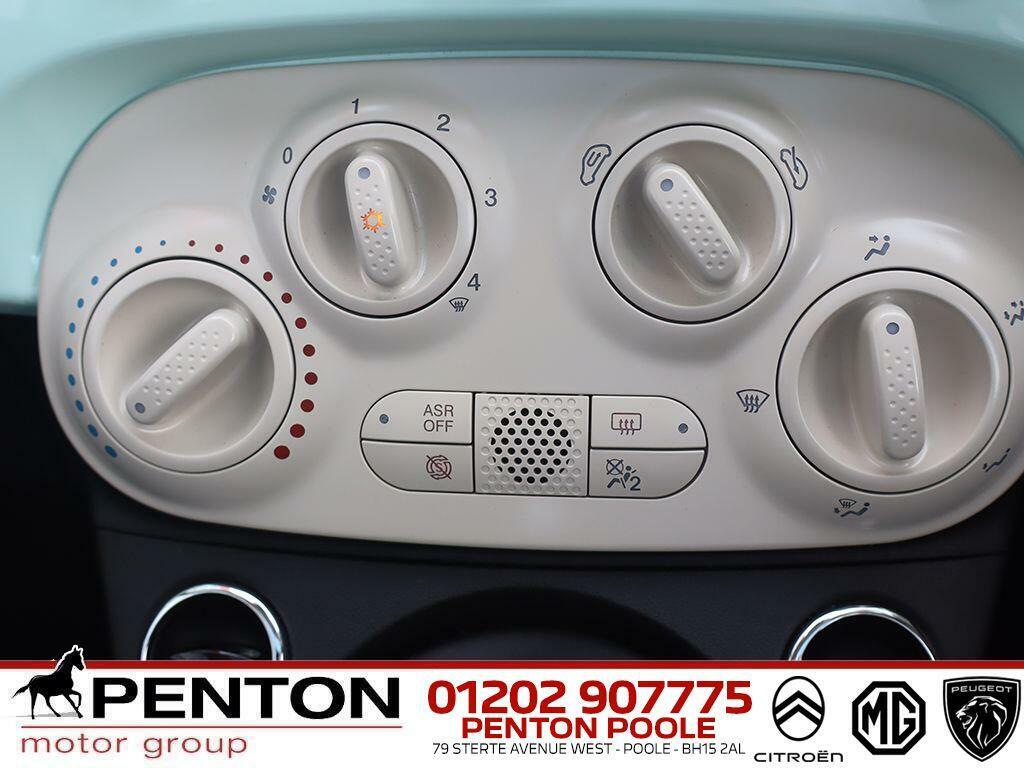Fiat 500 1.2 Lounge -1 Owner Full Fiat Service Histor Red #17