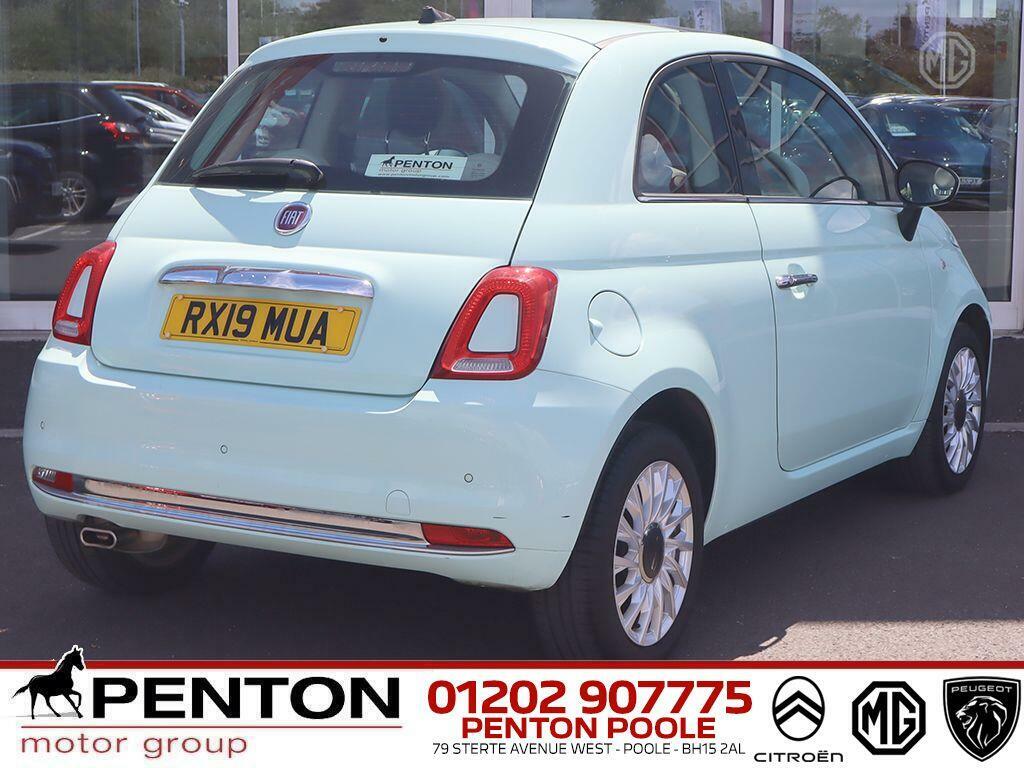 Fiat 500 1.2 Lounge -1 Owner Full Fiat Service Histor Red #22