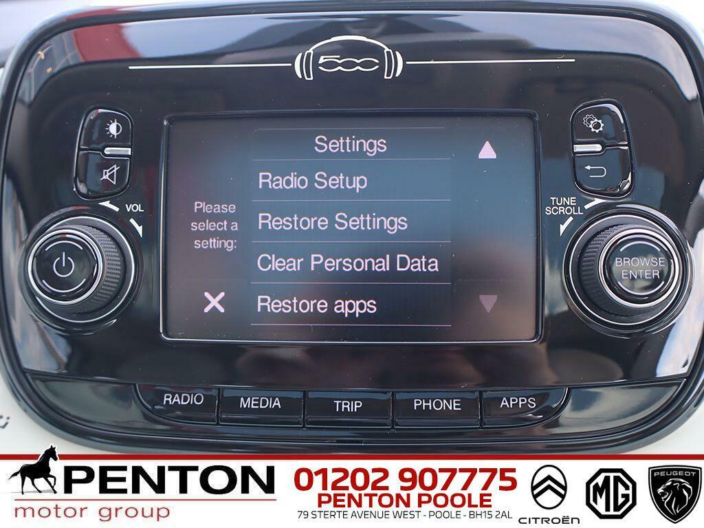 Fiat 500 1.2 Lounge -1 Owner Full Fiat Service Histor Red #13