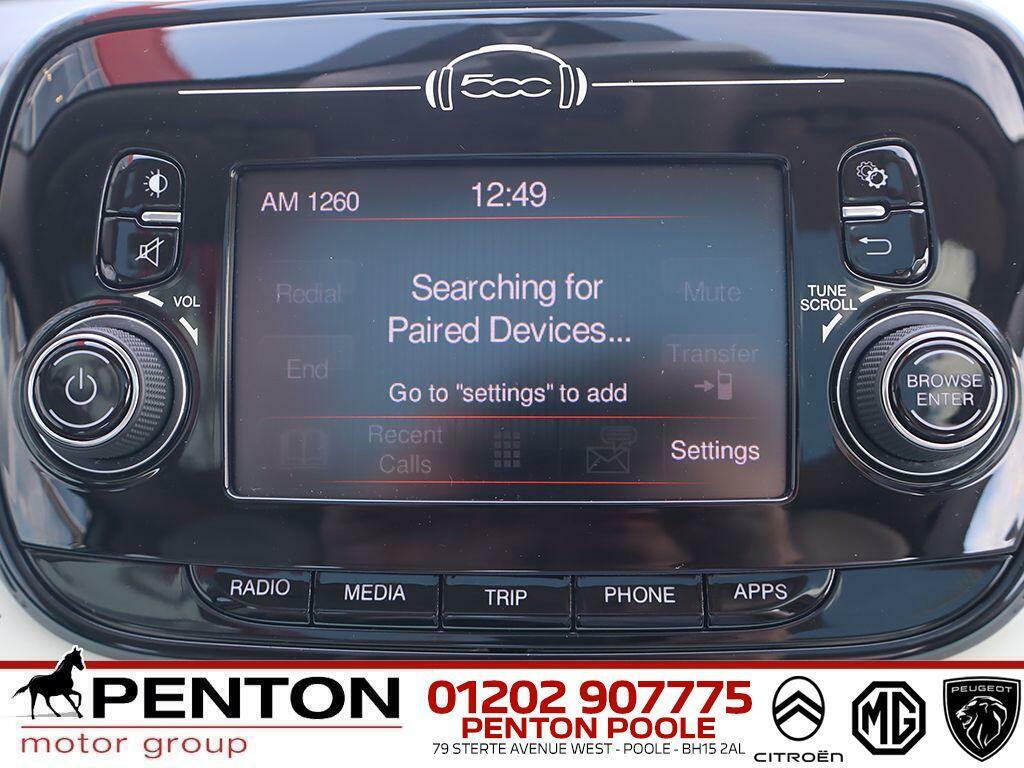 Fiat 500 1.2 Lounge -1 Owner Full Fiat Service Histor Red #10