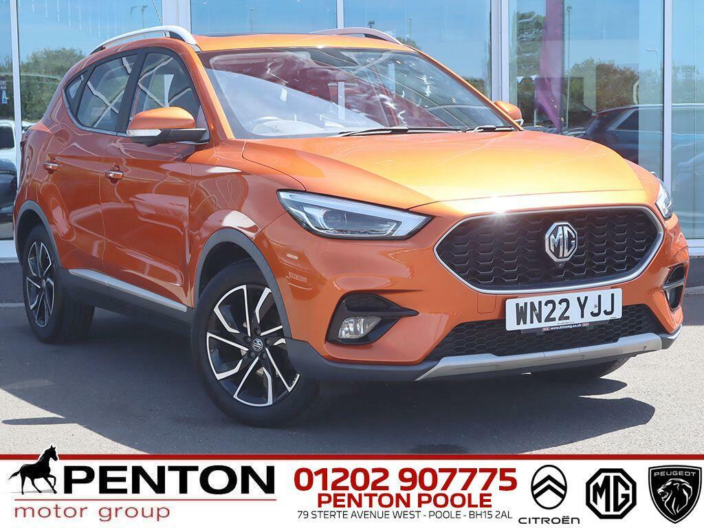 MG ZS 1.0 T-gdi Exclusive Euro 6 Orange