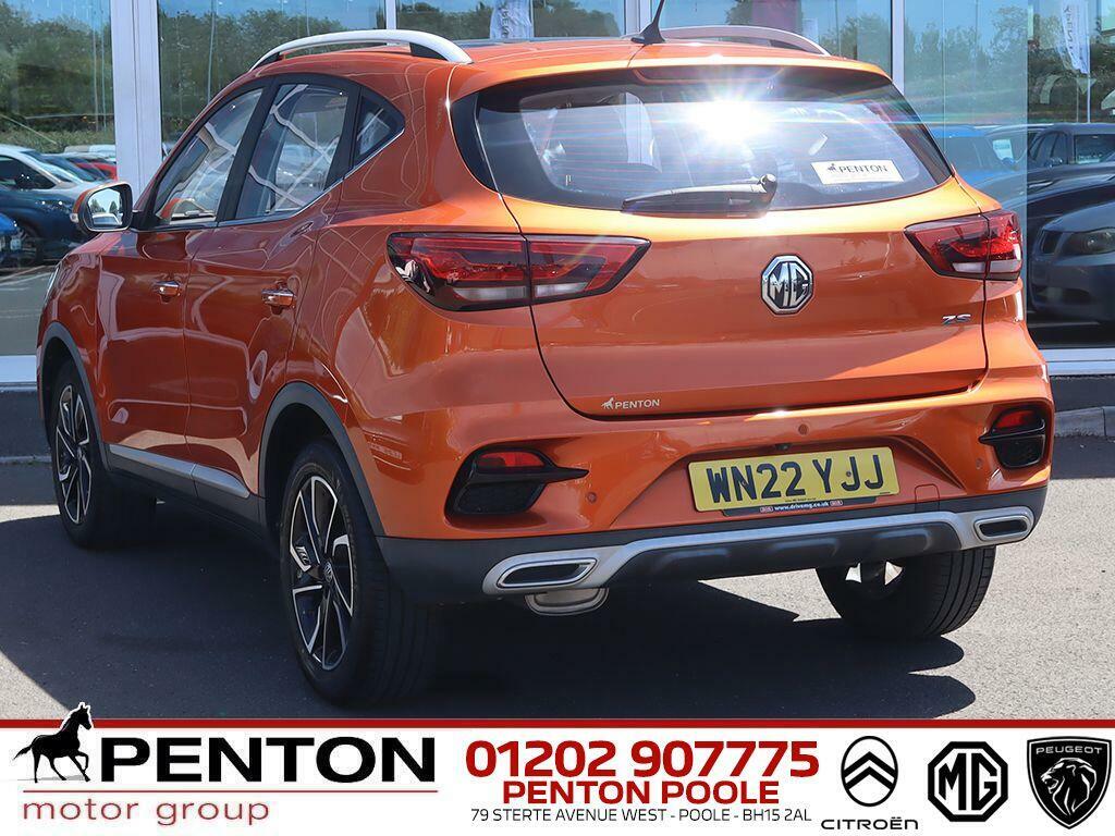 MG ZS 1.0 T-gdi Exclusive Euro 6 WN22YJJ Orange #4