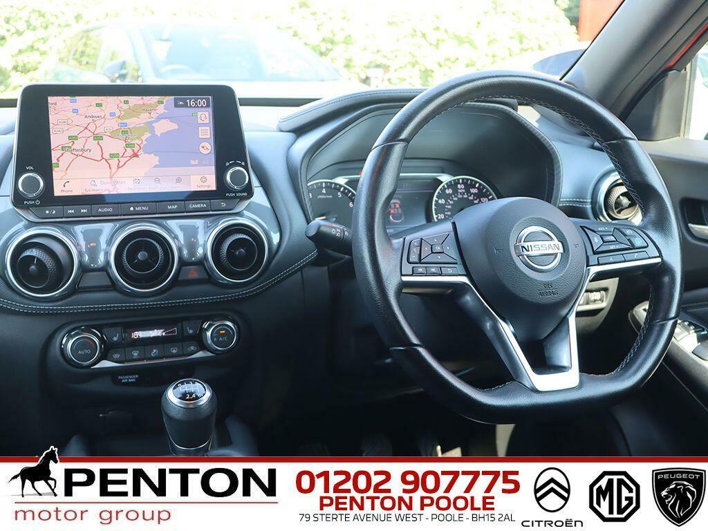 Nissan Juke 1.0 Dig-t Tekna Euro 6 Ss Red #6