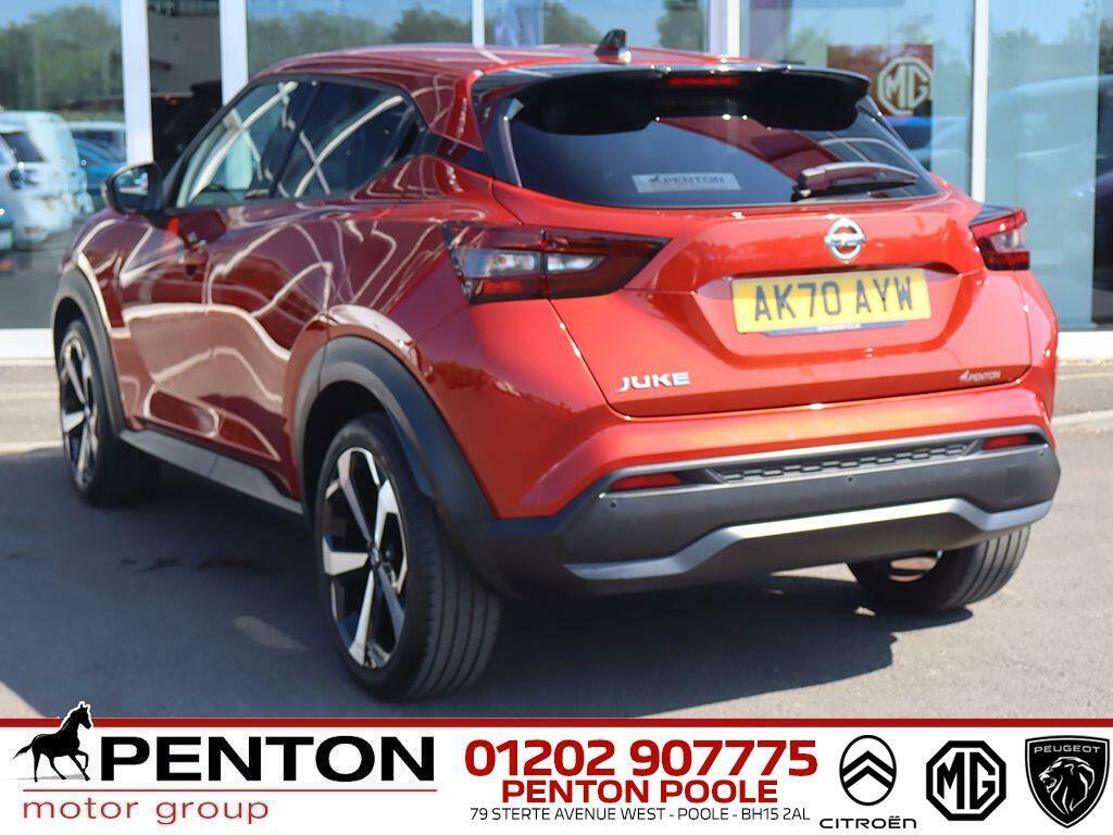 Nissan Juke 1.0 Dig-t Tekna Euro 6 Ss Red #5