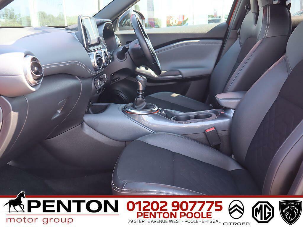 Nissan Juke 1.0 Dig-t Tekna Euro 6 Ss Red #4