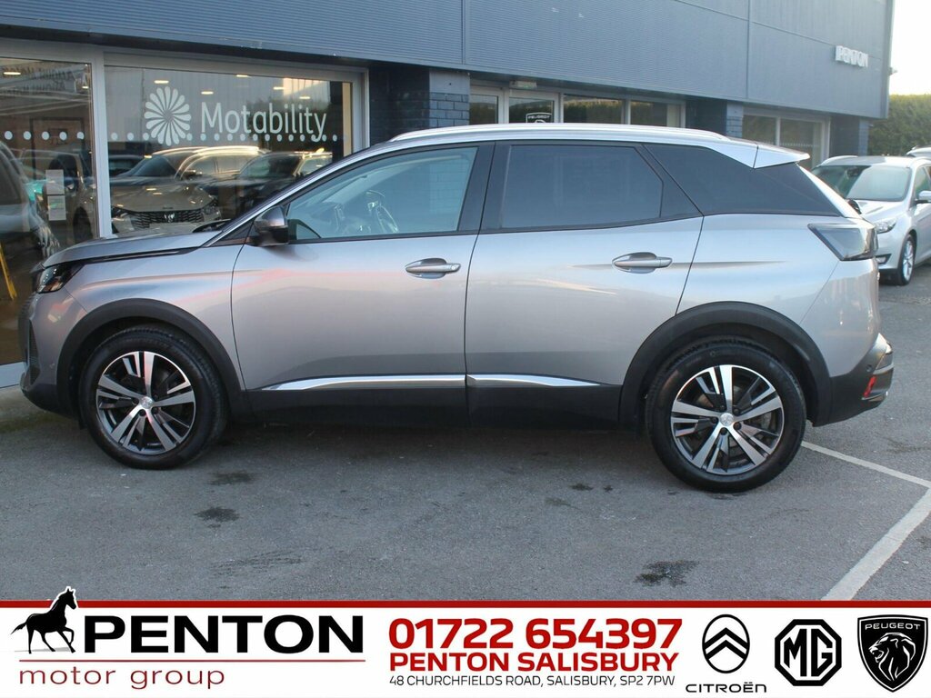 Peugeot 3008 1.5 Bluehdi Allure Premium Eat Euro 6 Ss GJ21KZP Grey #3