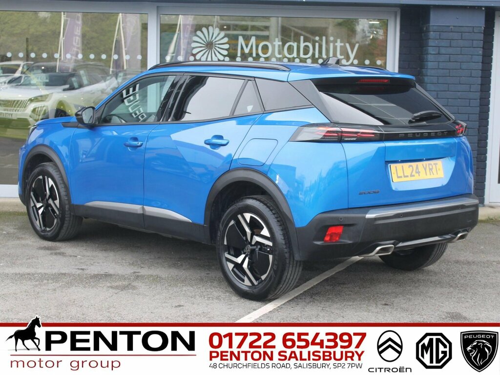 Peugeot 2008 1.2 Puretech Allure Euro 6 Ss Blue #4