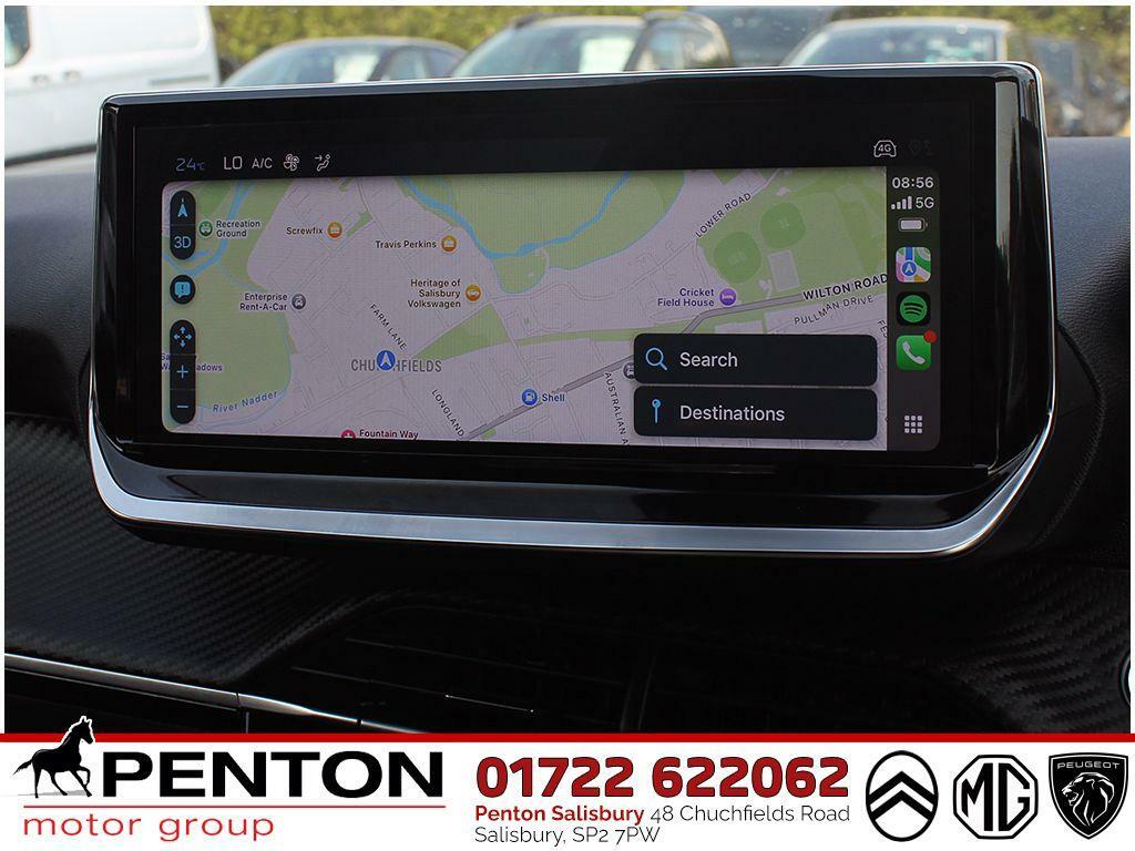 Peugeot 2008 1.2 Puretech Allure Euro 6 Ss Blue #3