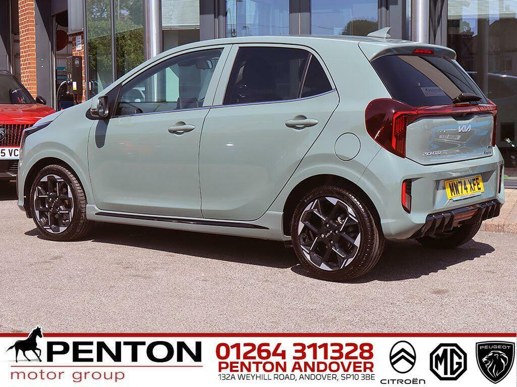 Kia Picanto 1.0 Gt-line Amt Euro 6 Ss Green #4