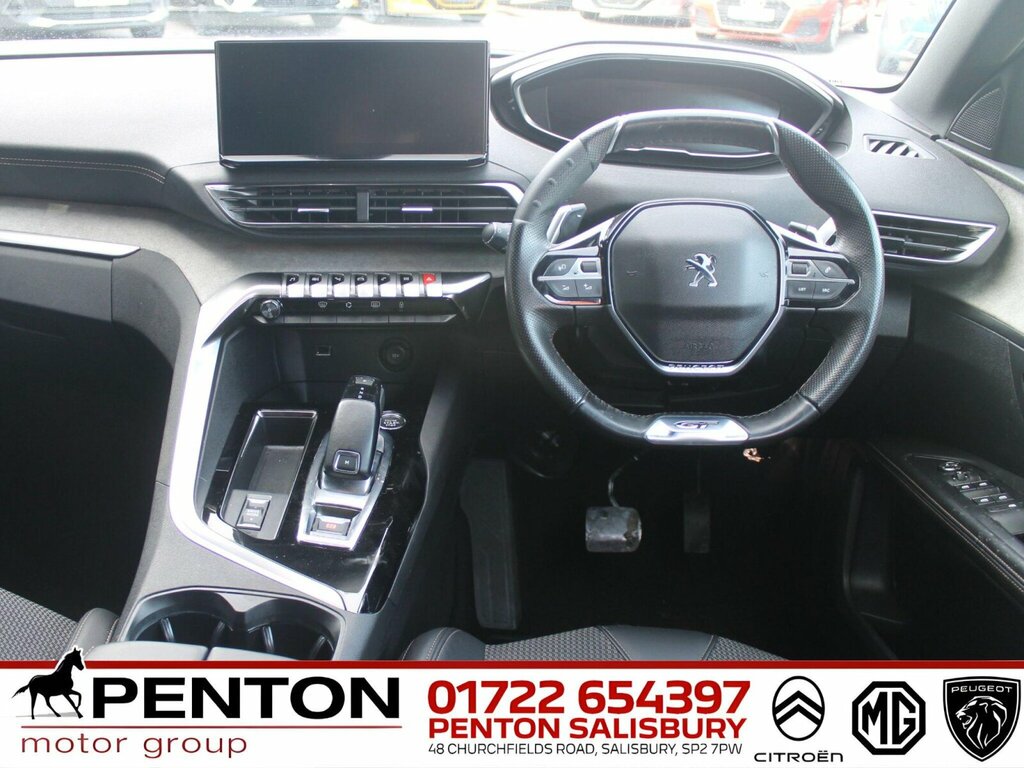 Peugeot 5008 1.5 Bluehdi Gt Eat Euro 6 Ss KP22OSB Black #5