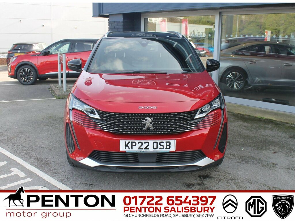 Peugeot 5008 1.5 Bluehdi Gt Eat Euro 6 Ss KP22OSB Black #6
