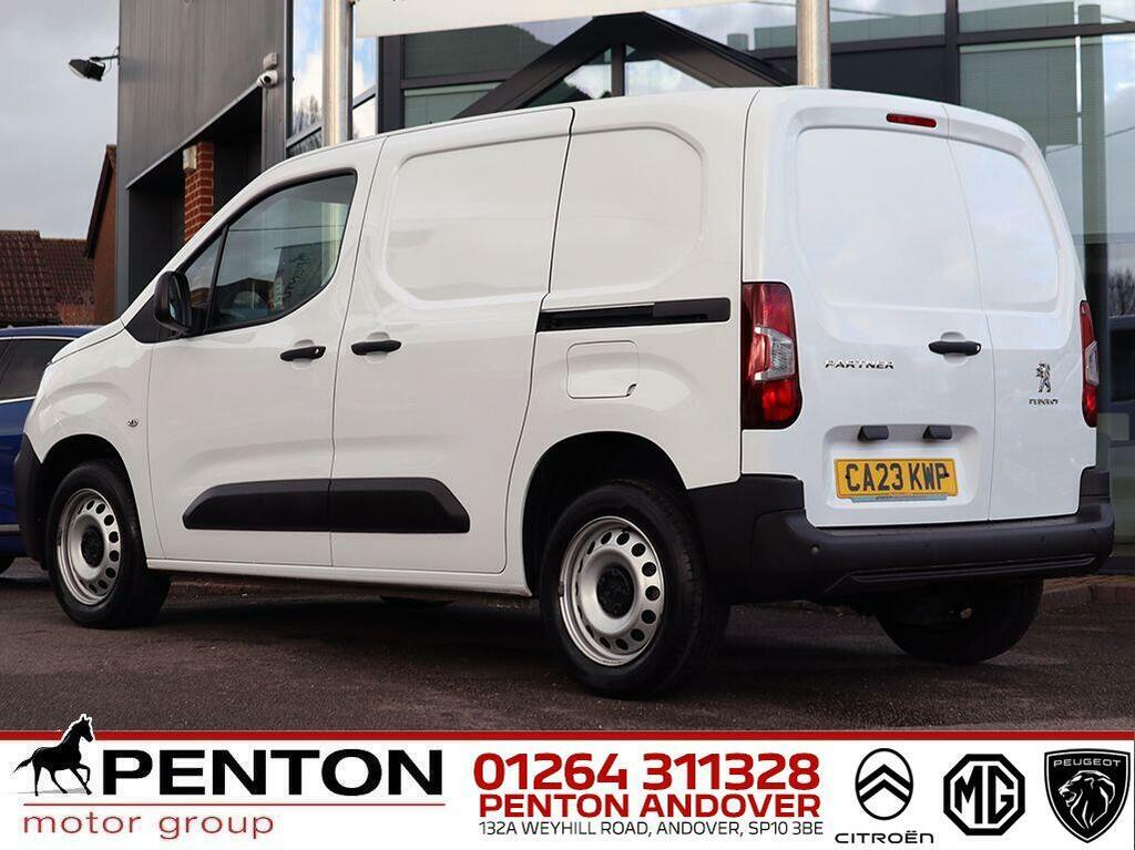 Peugeot Partner 1.5 Bluehdi 1000 Professional Premium Standard P White #4