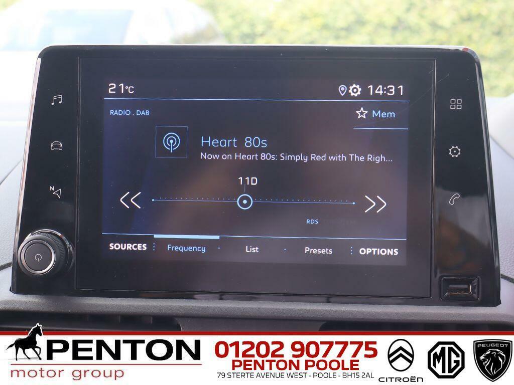 Peugeot Partner 1.5 Bluehdi 1000 Professional Premium Standard P CA23KWP White #6