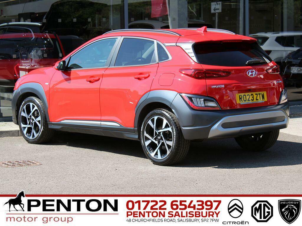 Hyundai Kona 1.0 T-gdi Mhev Premium Euro 6 Ss Red #4