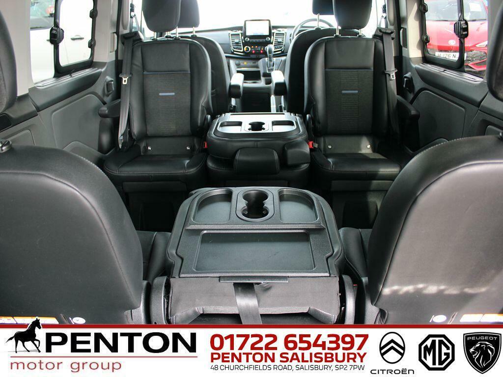Ford Tourneo Custom 320 Ecoblue Titanium Minibus Silver #10