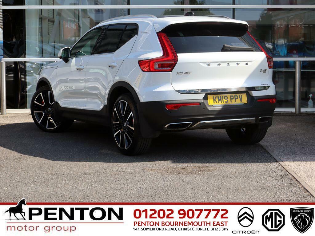Volvo XC40 2.0 D4 Inscription Awd Euro 6 Ss White #5