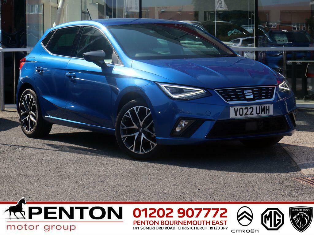 Seat Ibiza 1.0 Tsi Xcellence Euro 6 Ss Blue