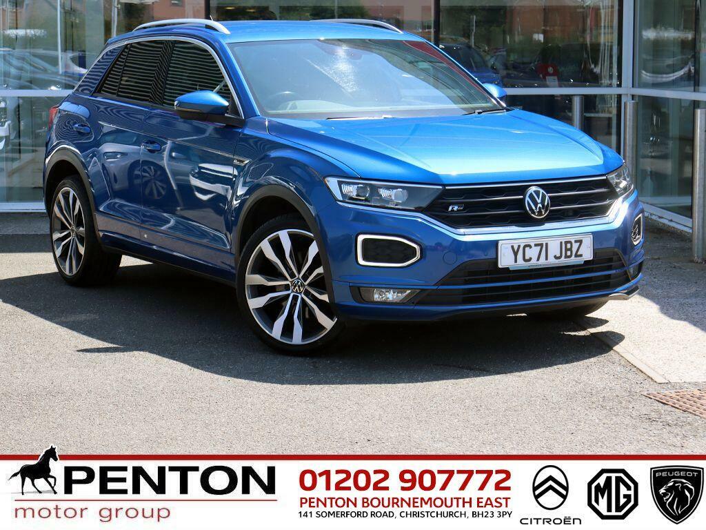 Volkswagen T-Roc 1.5 Tsi Evo R-line Euro 6 Ss Blue