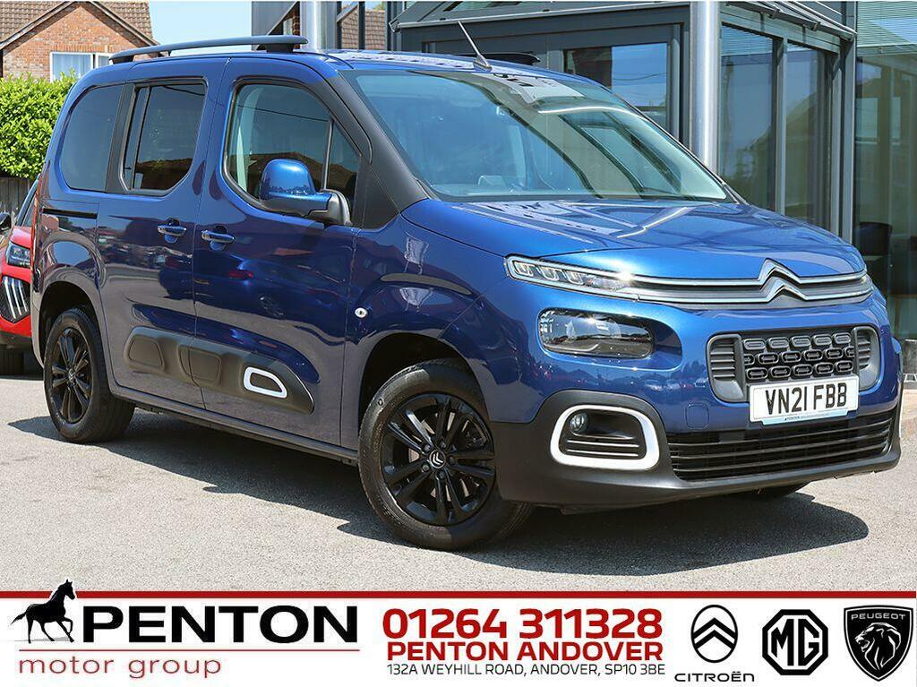Citroen Berlingo 1.2 Puretech Flair M Mpv Eat Euro 6 Ss VN21FBB Blue