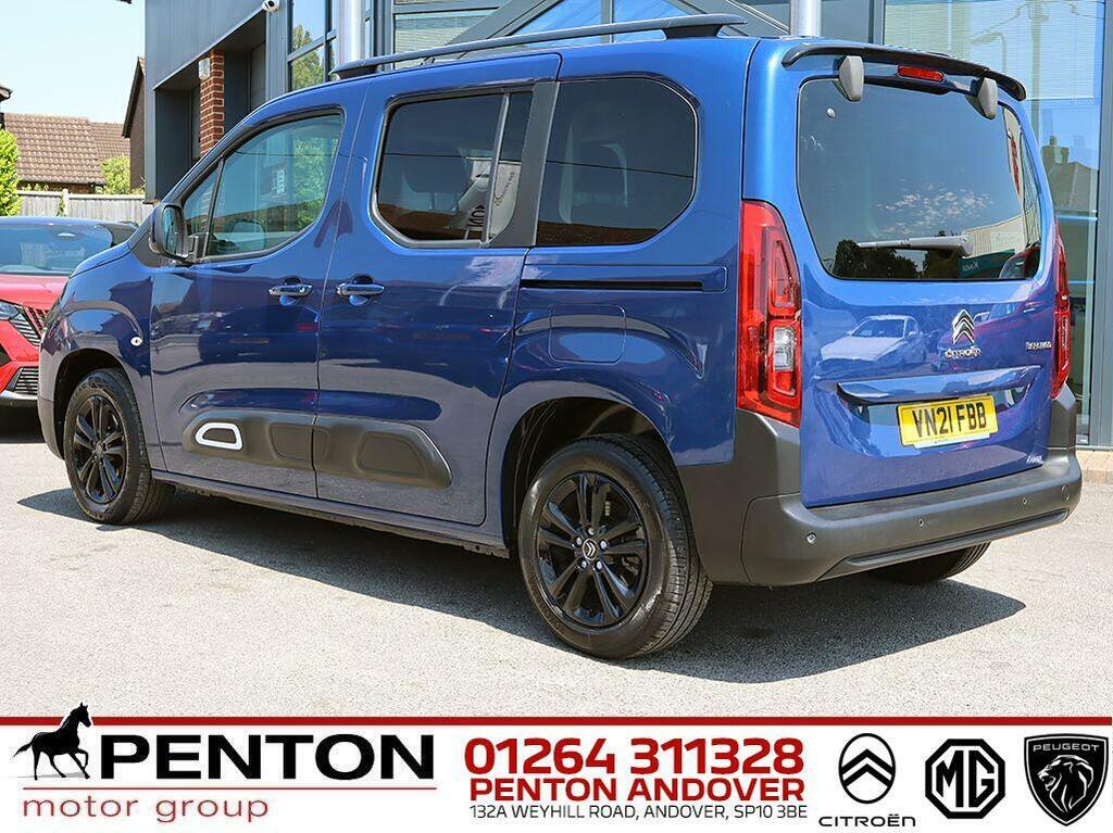 Citroen Berlingo 1.2 Puretech Flair M Mpv Eat Euro 6 Ss VN21FBB Blue #3