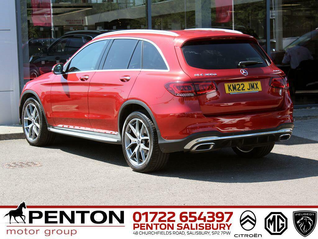 Mercedes-Benz GLC Class 2.0 Glc300d Amg Line Premium Plus G-tronic 4Mat KM22JMX Red #5