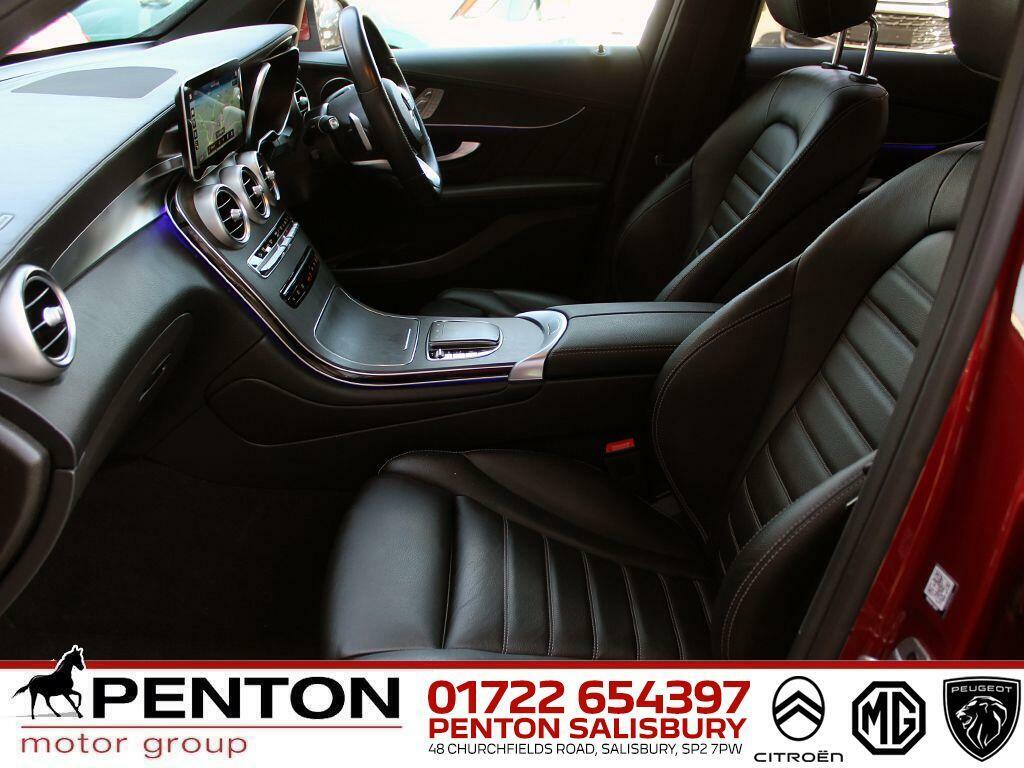 Mercedes-Benz GLC Class 2.0 Glc300d Amg Line Premium Plus G-tronic 4Mat KM22JMX Red #2