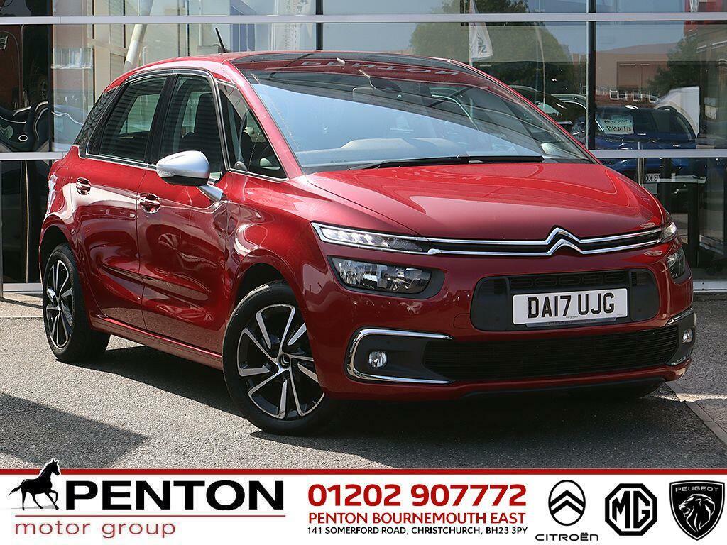 Citroen C4 Picasso 1.6 Bluehdi Feel Eat6 Euro 6 Ss Red