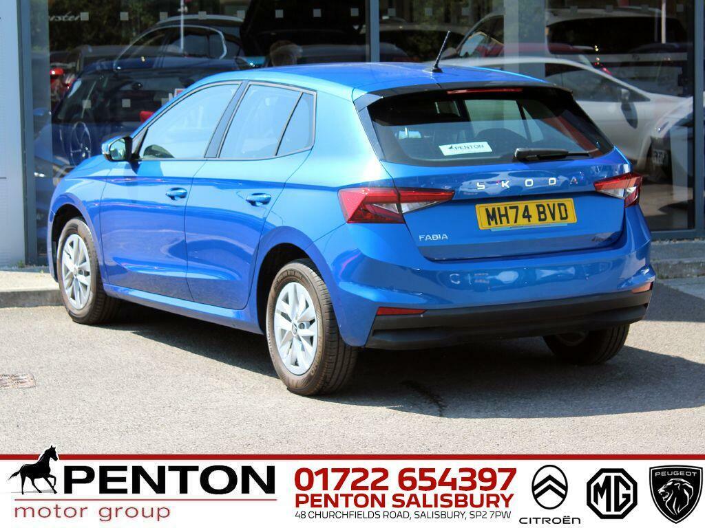 Skoda Fabia 1.0 Tsi Se Edition Dsg Euro 6 Ss Blue #5