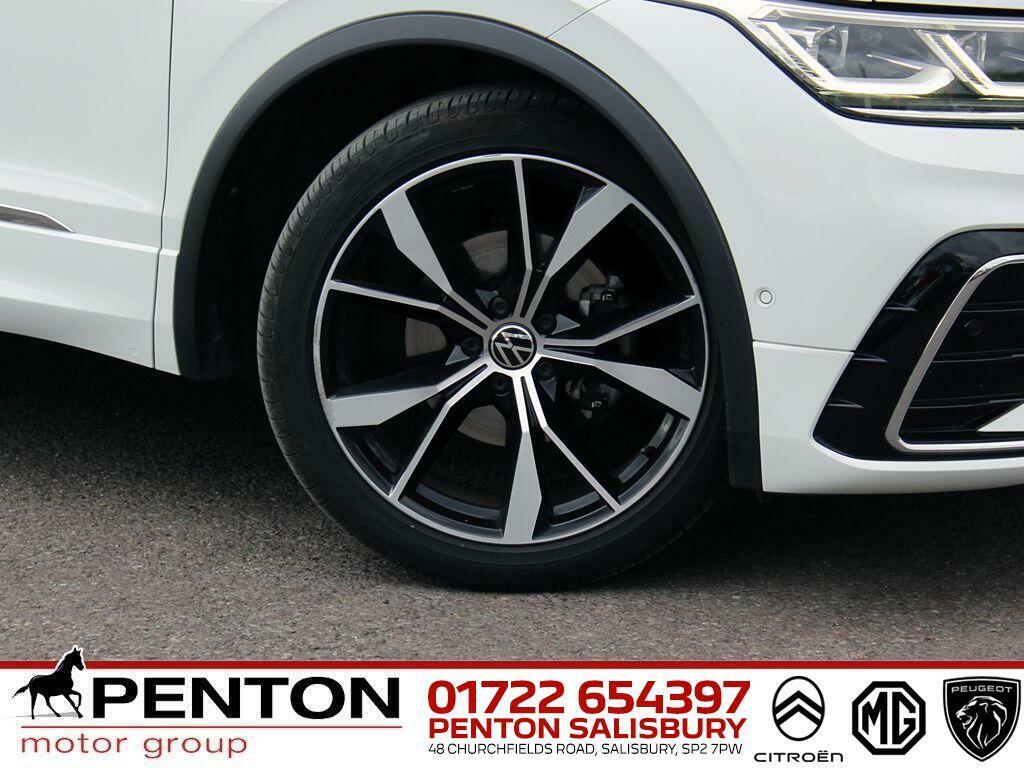 Volkswagen Tiguan 1.5 Tsi R-line Dsg Euro 6 Ss White #6