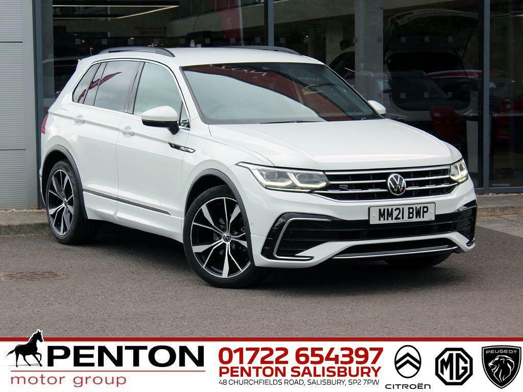 Volkswagen Tiguan 1.5 Tsi R-line Dsg Euro 6 Ss White