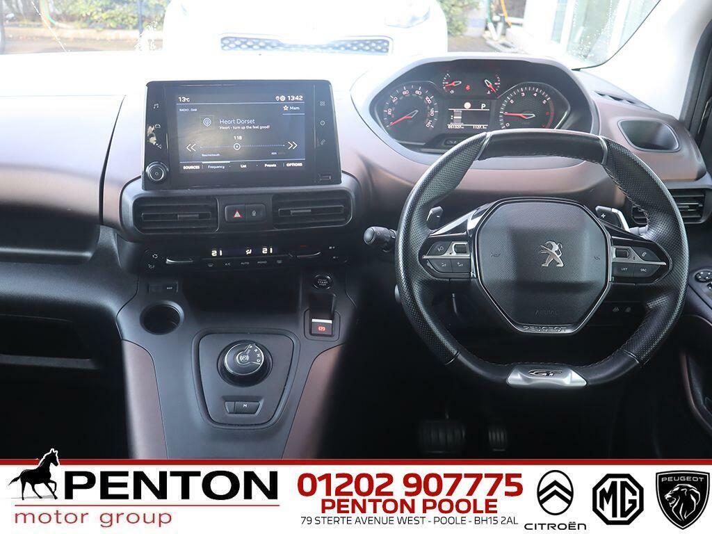 Peugeot Rifter 1.2 Puretech Gt Long Mpv Eat Euro 6 Ss Black #4