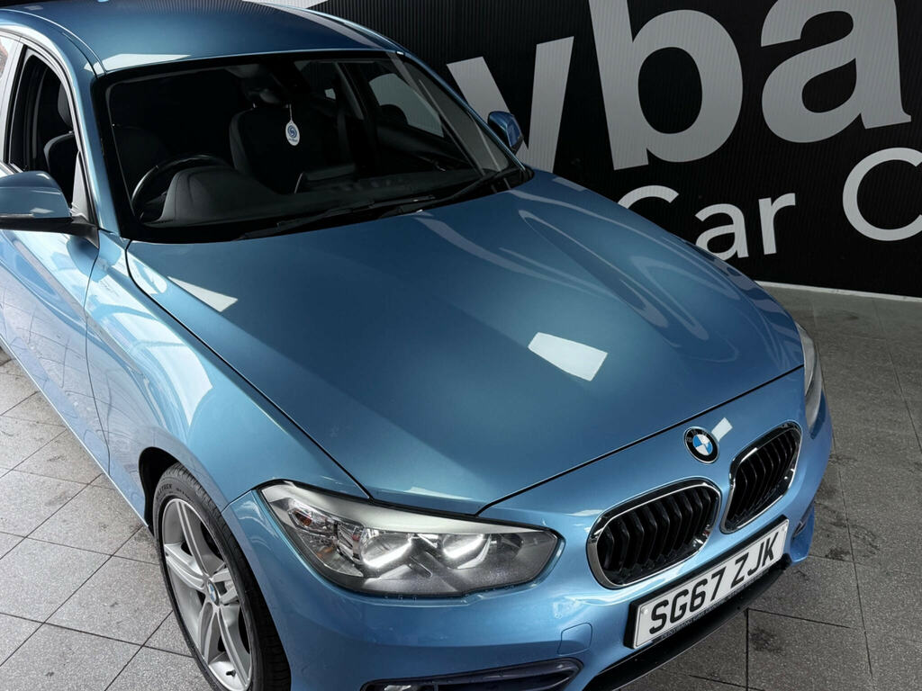 BMW 1 Series 1.5 118I Sport Hatchback Euro 6 Blue #6