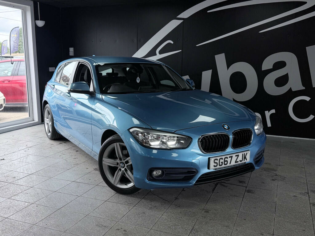 BMW 1 Series 1.5 118I Sport Hatchback Euro 6 Blue