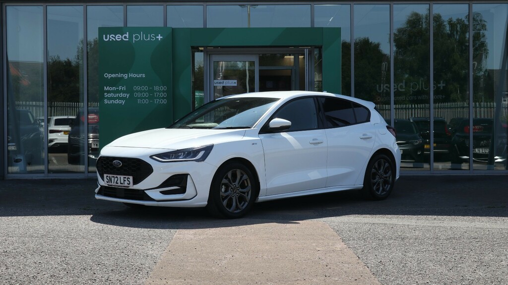 Ford Focus 1.0 Ecoboost Hybrid Mhev 155 St-line Style At White #2