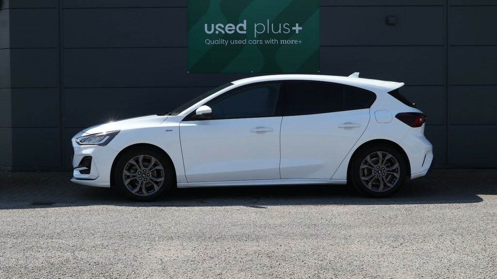 Ford Focus 1.0 Ecoboost Hybrid Mhev 155 St-line Style At White #4