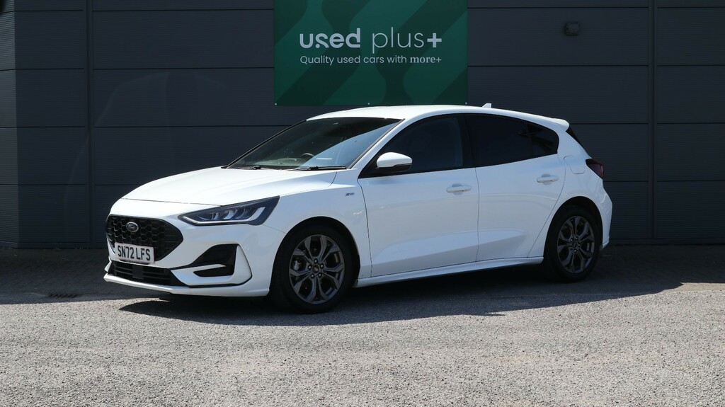 Ford Focus 1.0 Ecoboost Hybrid Mhev 155 St-line Style At White #3