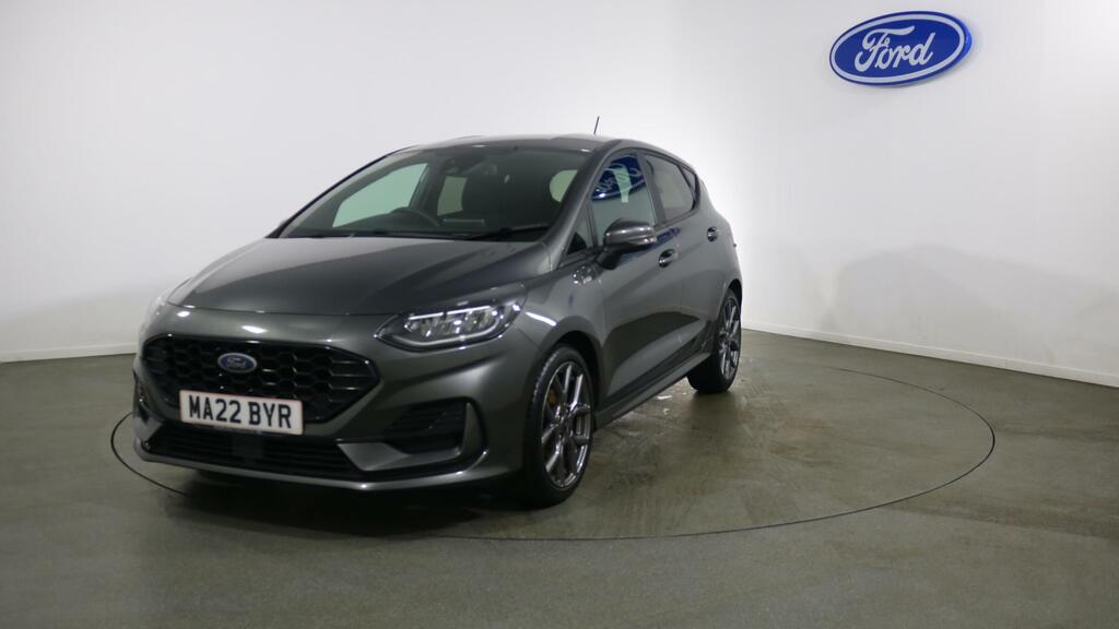 Ford Fiesta 1.0 Ecoboost St-line MA22BYR Grey #6