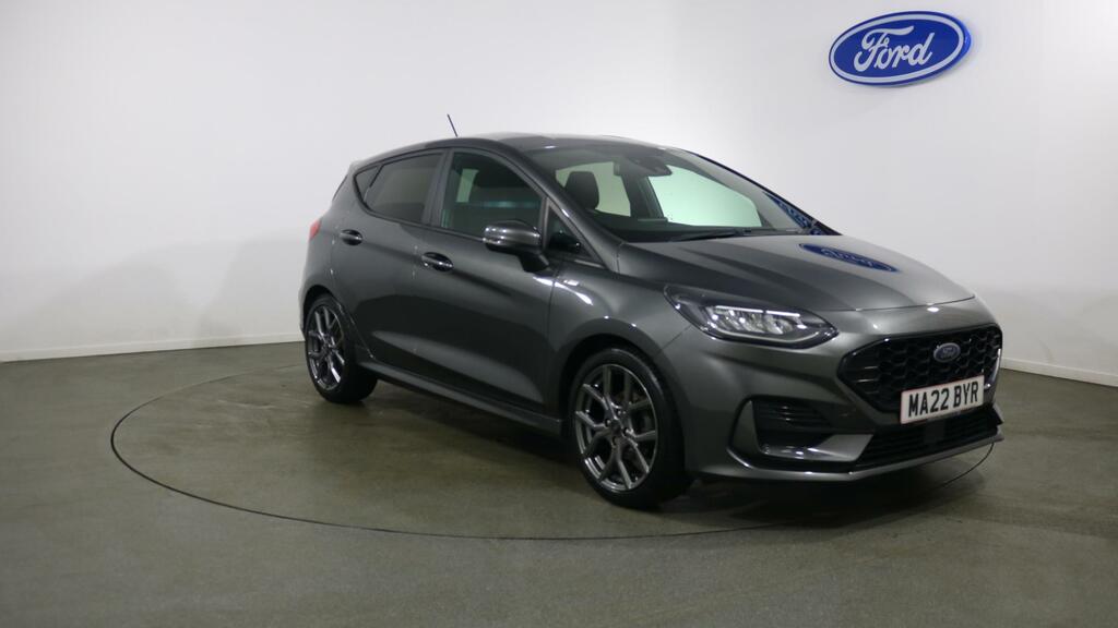Ford Fiesta 1.0 Ecoboost St-line MA22BYR Grey #5