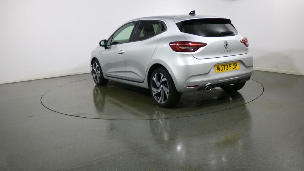 Renault Clio 1.0 Tce 90 Rs Line MJ73FJP Silver #4