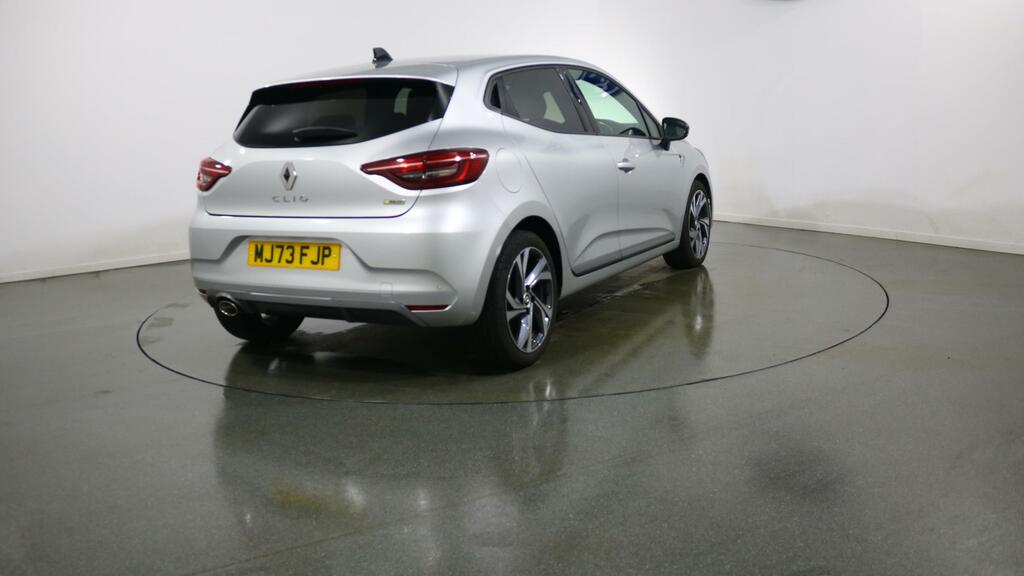 Renault Clio 1.0 Tce 90 Rs Line MJ73FJP Silver #3