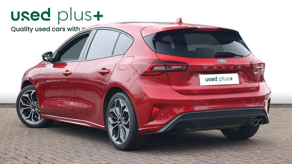 Ford Focus 1.0 Ecoboost Hybrid Mhev 155 St-line X SN23KZO Red #4