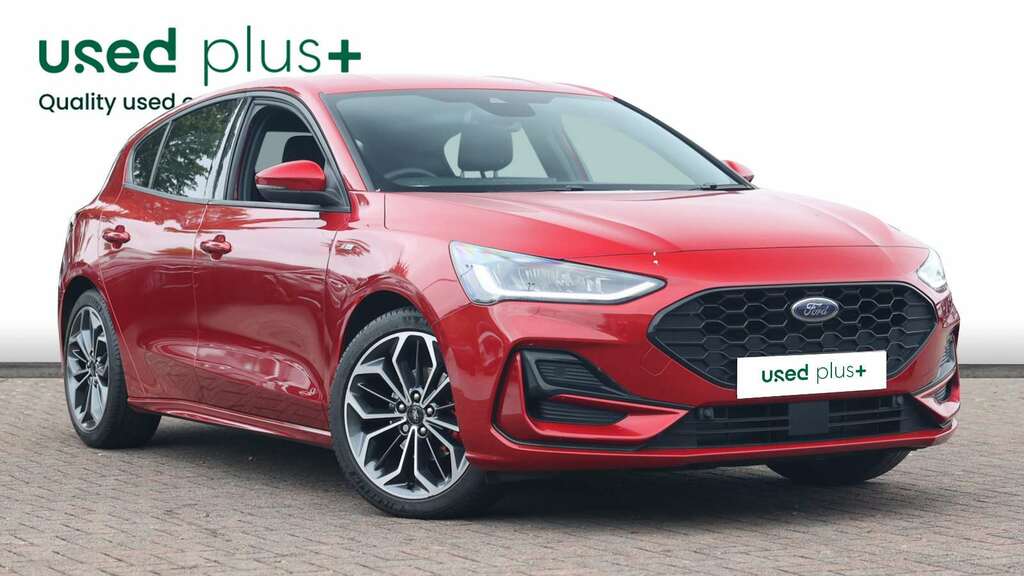Ford Focus 1.0 Ecoboost Hybrid Mhev 155 St-line X SN23KZO Red #2
