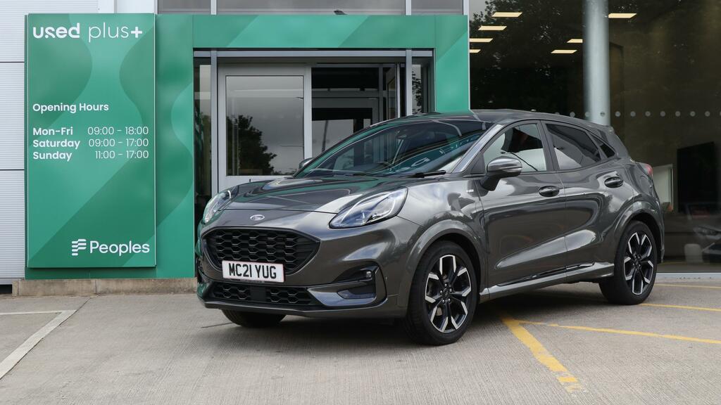 Ford Puma 1.0 Ecoboost Hybrid Mhev St-line X MC21YUG Grey #2